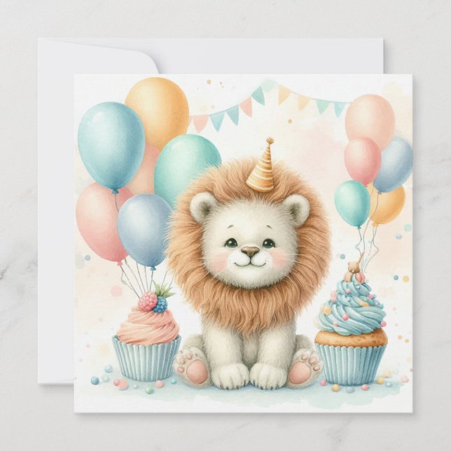 Carte Jour de Lion mou (Devant)