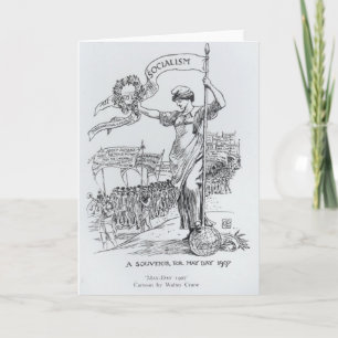 Carte Jour de mai, 1907