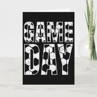 Carte Jour de match de football Vie de mère de footballe