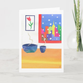 Carte Jour de Milou à la maison