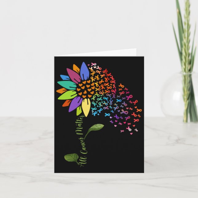 Carte Jour de sensibilisation à tous les problèmes de ca (Devant)