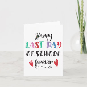 Carte Jour Dernier De La Retraite De L'École Pour Toute