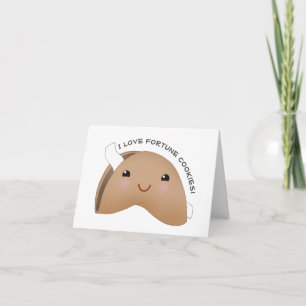 Carte Jour des biscuits de Kawaii Fortune