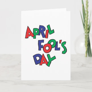 Carte Jour des Fools d'avril