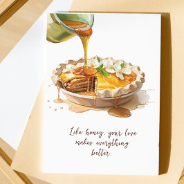 Carte Jour des mères de recette florale Script moderne