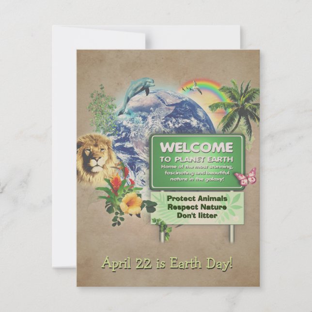 Carte jour des terres 🌱 (Devant)