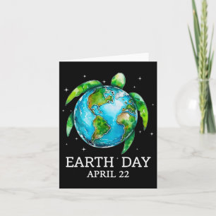 Carte Jour des terres 2025 Restaurer Earth Sea Turtle Ar