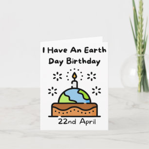 Carte Jour des terres Est Mon Anniversaire Pro Environme