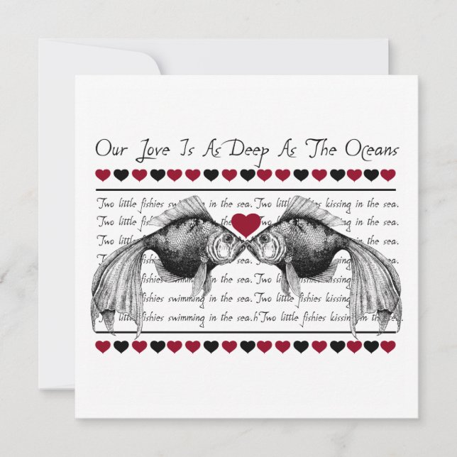 Carte Jour des Valentines (Devant)