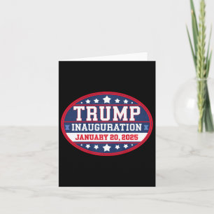 Carte Jour d'investiture de Donald Trump 2025 