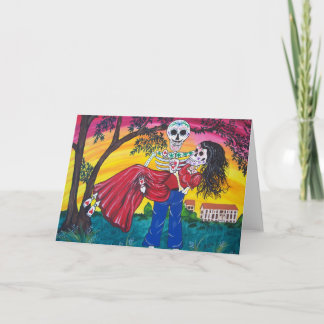 Carte JOUR DU Scarlett et Rhett MORTS