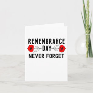 Carte Jour du souvenir, 14 novembre