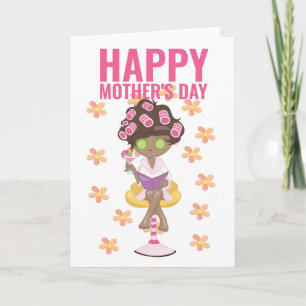 Carte Jour du spa Bonne Fête des mères