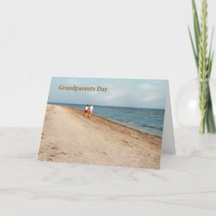 Carte Jour Grand-Parents, Plage Pittoresque