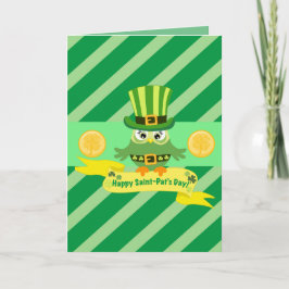 Carte Jour heureux de St Patrick