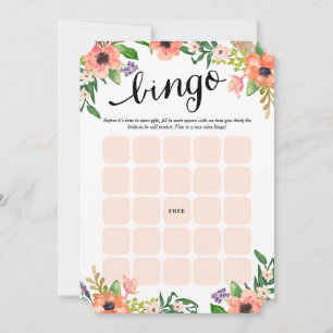 Carte Jour le plus doux   Cartons de Bingo de mariage