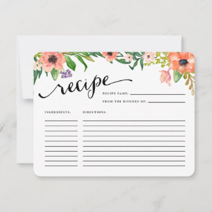 Carte Jour sucré Recette