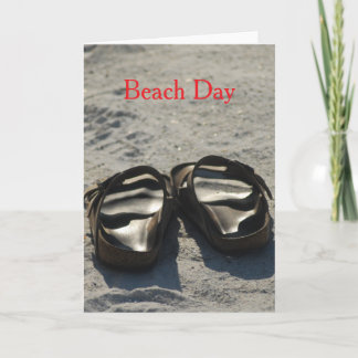 Carte Journée à la plage