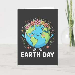 Carte Journée amusante de la Terre Allez planète C'est v