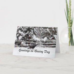 Carte Journée canadienne de boxe Salutation Turquie