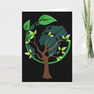 Carte Journée de la Terre Amoureux de la Nature Écologis
