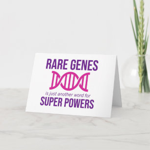 Carte Journée de sensibilisation aux maladies rares Zebr