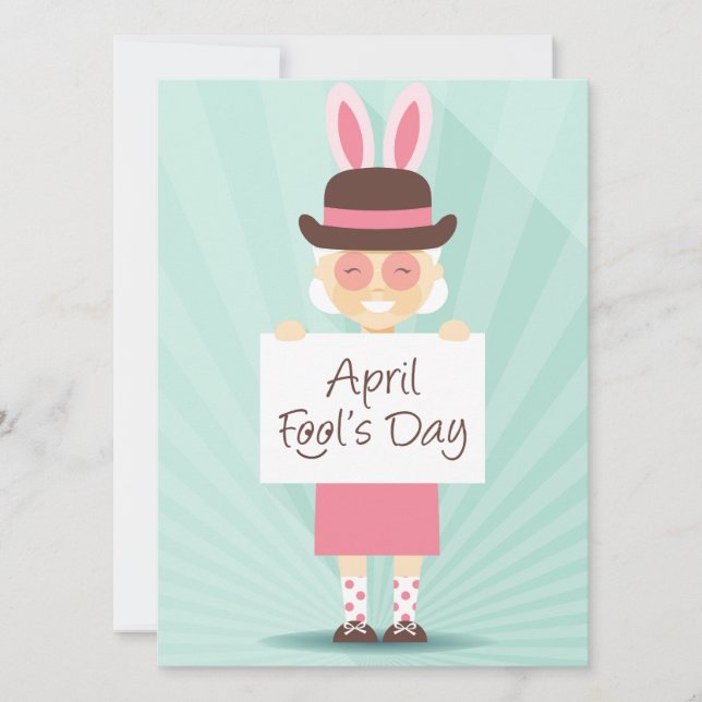 Carte journée des fous d'avril (Devant)