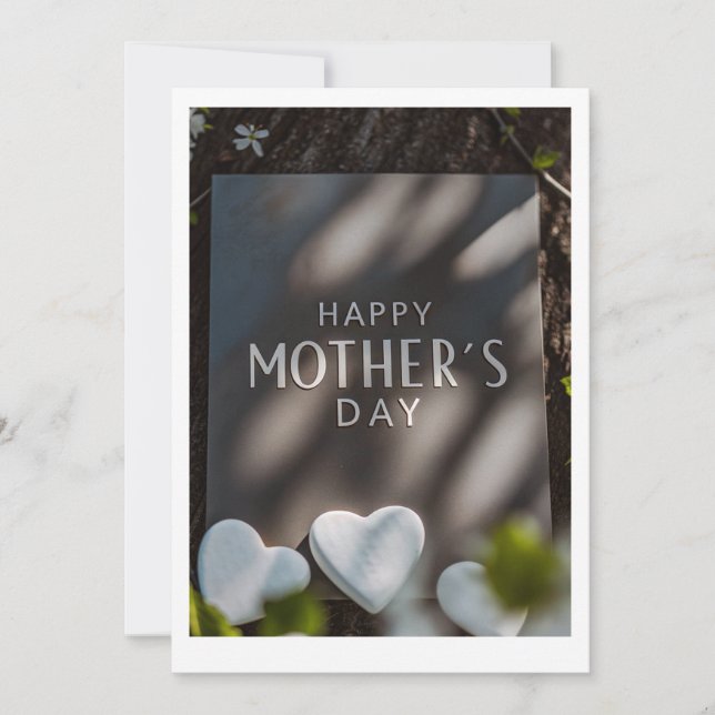 Carte journée des mères heureuses (Devant)