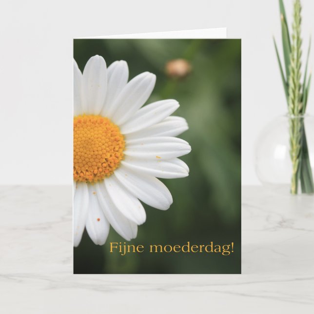 Carte Journée des mères hollandaises heureuses (Devant)