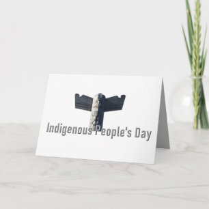 Carte Journée des peuples autochtones 23 septembre Totem