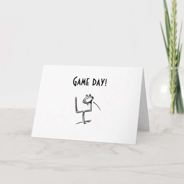 CARTE JOURNÉE DU JEU - SOUHAITS MARIAGES (Devant)
