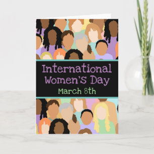 Carte Journée internationale de la femme - 8 mars 