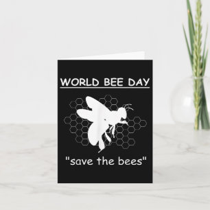 Carte Journées Mondiales Des Abeilles - Sauvez Les Abeil