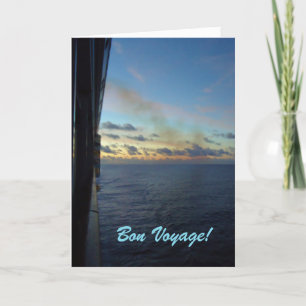 Carte Jours à Sea Bon Voyage