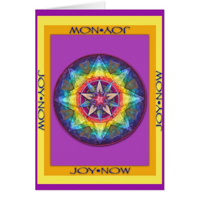 Carte Joy Now (Devant)