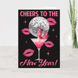 Carte Joyeuse année 2026 Champagne Bonne Année