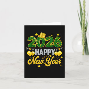 Carte Joyeuse Année 2026 Famille Correspondante 