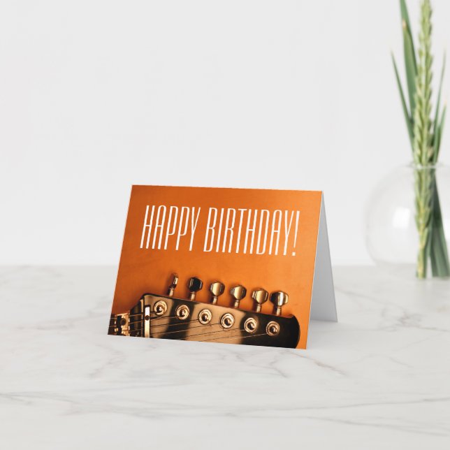 Carte Joyeuse Birthday (Devant)