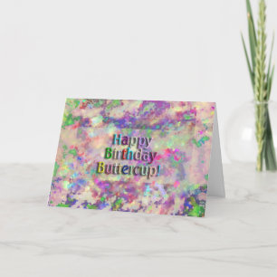 Carte Joyeuse coupe de papillon d'anniversaire !