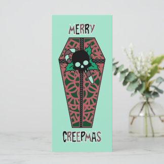 Carte Joyeuse Creepmas Coffret Fête