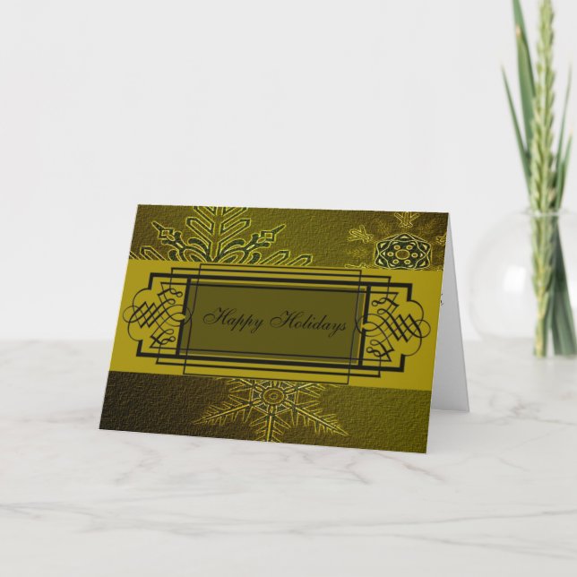 Carte Joyeuse des Fêtes (Devant)