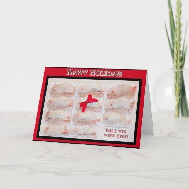 Carte Joyeuse des Fêtes (Devant)