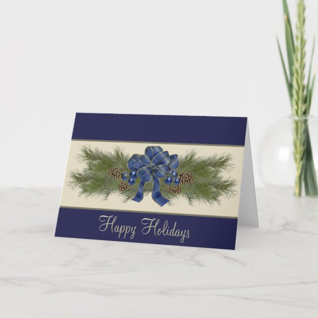 Carte Joyeuse des Fêtes (Devant)