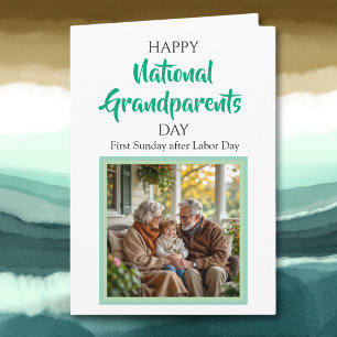 Carte Joyeuse Fête des Grands-Parents Personnalisée avec