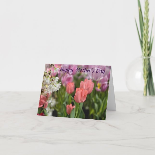 Carte Joyeuse fête des Mères (Devant)