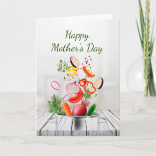 Carte Joyeuse Fête des Mères Amour & Appréciation Vous