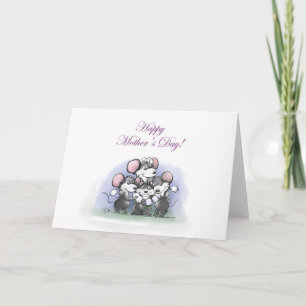 Carte Joyeuse fête des mères de Mic, Mac et Moe