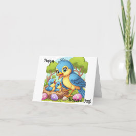 Carte Joyeuse fête des mères des enfants