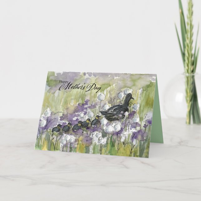 Carte Joyeuse Fête des Mères Les Bénédictions de Dieu Ca (Devant)