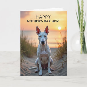 Carte Joyeuse Fête des Mères Maman Chien